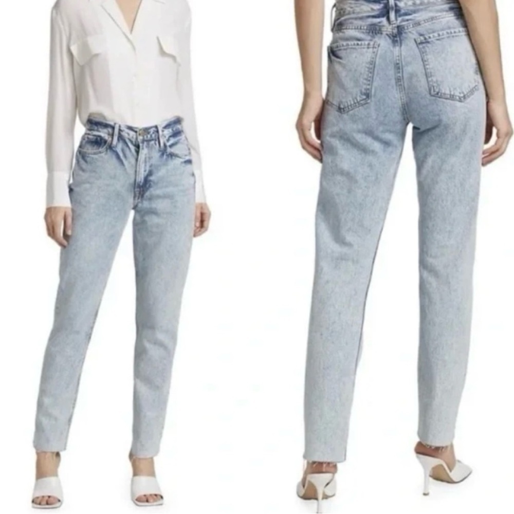 FRAME Le Original Straight Leg Jean in Richlake Wash Size 25